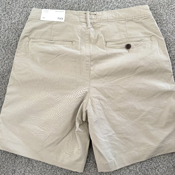 American Eagle N(e)xt Flex kahki shorts size 30 - Picture 2 of 4